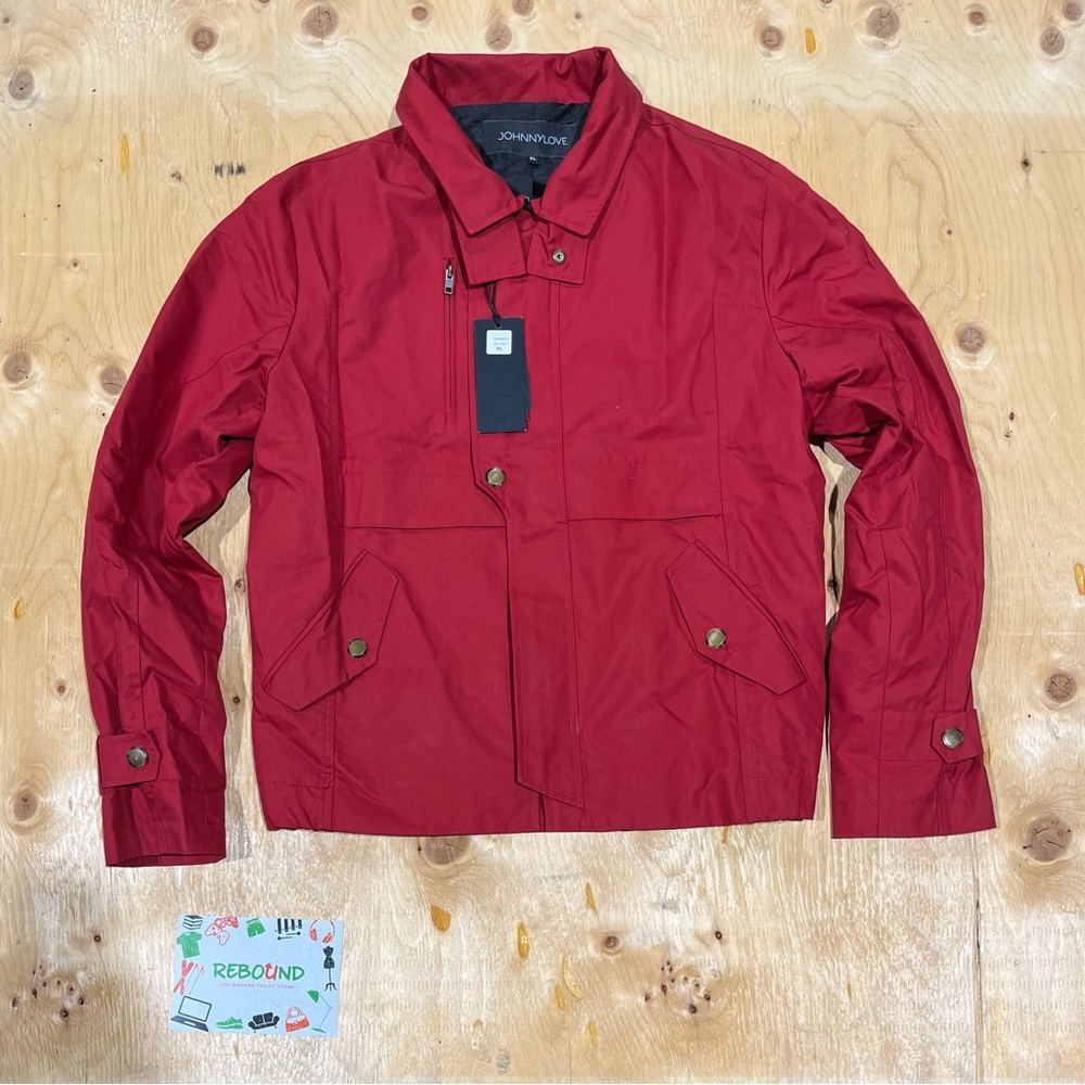 NWT Johnny Love Men’s Red Jacket (Size XL)